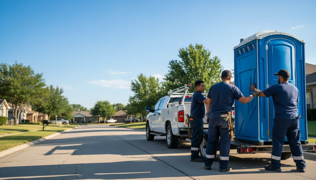Portable Toilet Rental in Odin, IL near me